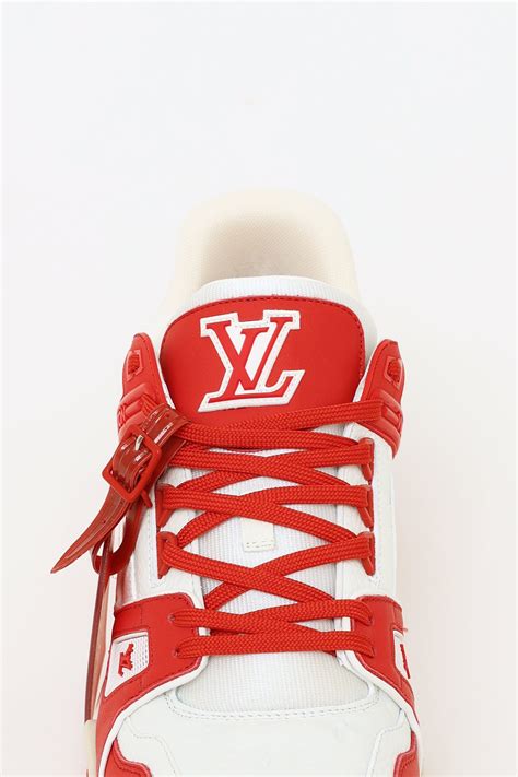 louis vuitton x red